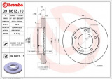 Brzdový kotouč BREMBO 09.B613.11 - KIA