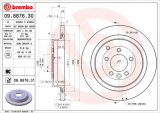 Brzdový kotouč BREMBO 09.8876.30 - LAND ROVER