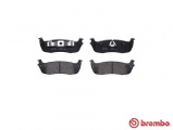 Sada brzdových destiček BREMBO P24083 - LINCOLN