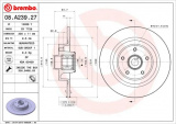 Brzdový kotouč BREMBO 08.A239.27 - RENAULT