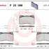 Sada brzdových destiček BREMBO P23098 - ALFA ROMEO