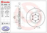 Brzdový kotouč BREMBO 09.A302.10 - DAEWOO