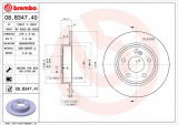 Brzdový kotouč BREMBO 08.B347.40
