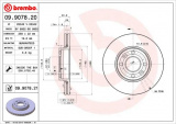 Brzdový kotouč BREMBO 09.9078.20