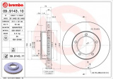 Brzdový kotouč BREMBO 09.9143.11