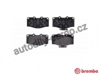 Sada brzdových destiček BREMBO P83095 - TOYOTA