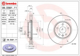 Brzdový kotouč BREMBO  09.D391.11