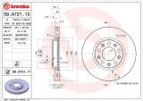 Brzdový kotouč BREMBO 09.A721.10 - ALFA ROMEO, FIAT, JEEP