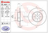 Brzdový kotouč BREMBO 08.A501.11