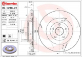 Brzdový kotouč BREMBO 09.N246.21 - JEEP