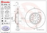 Brzdový kotouč BREMBO 09.9755.11