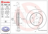 Brzdový kotouč BREMBO 09.7653.20 - FORD USA