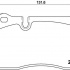 Sada brzdových destiček BREMBO P85110 - VW