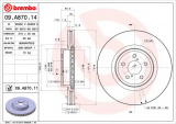 Brzdový kotouč BREMBO 09.A870.14 - SUBARU