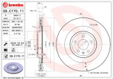 Brzdový kotouč BREMBO 09.C170.11 - AUDI