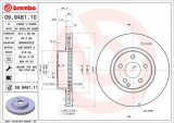Brzdový kotouč BREMBO 09.9481.10 - MERCEDES-BENZ