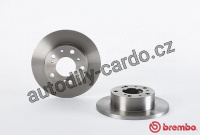 Brzdový kotouč BREMBO 08.4478.10 - CITROËN, FIAT