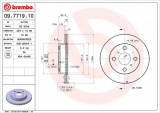 Brzdový kotouč BREMBO 09.7719.10 - TOYOTA