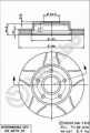Brzdový kotouč BREMBO MAX 09.6879.76 - FORD