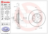 Brzdový kotouč BREMBO 09.8601.11