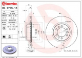 Brzdový kotouč BREMBO 09.7723.10 - IVECO
