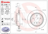 Brzdový kotouč BREMBO 09.C180.11 - BMW