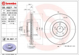 Brzdový kotouč BREMBO 09.A921.14 - SUBARU, TOYOTA