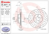 Brzdový kotouč BREMBO 09.9077.1X