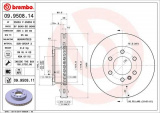 Brzdový kotouč BREMBO 09.9508.14 - MERCEDES-BENZ