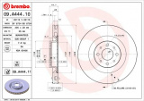 Brzdový kotouč BREMBO 09.A444.10 - LANCIA