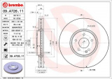 Brzdový kotouč BREMBO 09.A726.11 - CHRYSLER, MERCEDES-BENZ