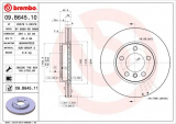 Brzdový kotouč BREMBO 09.B645.10 - MINI