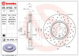 Brzdový kotouč BREMBO 09.9162.1X