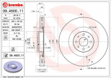 Brzdový kotouč BREMBO 09.A500.11 - LANCIA