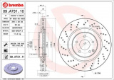 Brzdový kotouč BREMBO 09.A731.11 - MERCEDES-BENZ