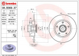 Brzdový kotouč BREMBO 08.B369.37