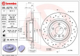 Brzdový kotouč BREMBO 09.A270.1X