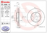 Brzdový kotouč BREMBO 09.A386.11