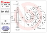 Brzdový kotouč BREMBO 09.9365.2X