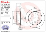 Brzdový kotouč BREMBO 09.A334.20