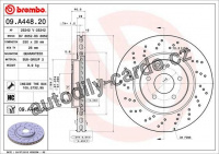 Brzdový kotouč BREMBO 09.A448.20