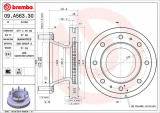 Brzdový kotouč BREMBO 09.A563.30