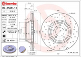 Brzdový kotouč BREMBO 09.A599.1X - BMW