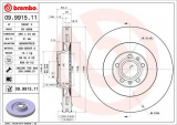 Brzdový kotouč BREMBO 09.9915.11 - AUDI, VW