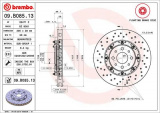 Brzdový kotouč BREMBO 09.B085.13 - ABARTH