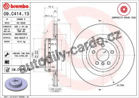 Brzdový kotouč BREMBO 09.C414.13 - BMW