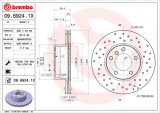 Brzdový kotouč BREMBO 09.6924.1X