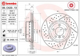Brzdový kotouč BREMBO 09.C420.13 - BMW