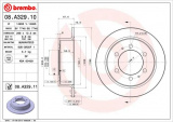 Brzdový kotouč BREMBO 08.A329.11