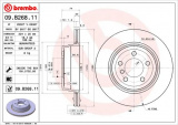 Brzdový kotouč BREMBO 09.B268.11 - BMW